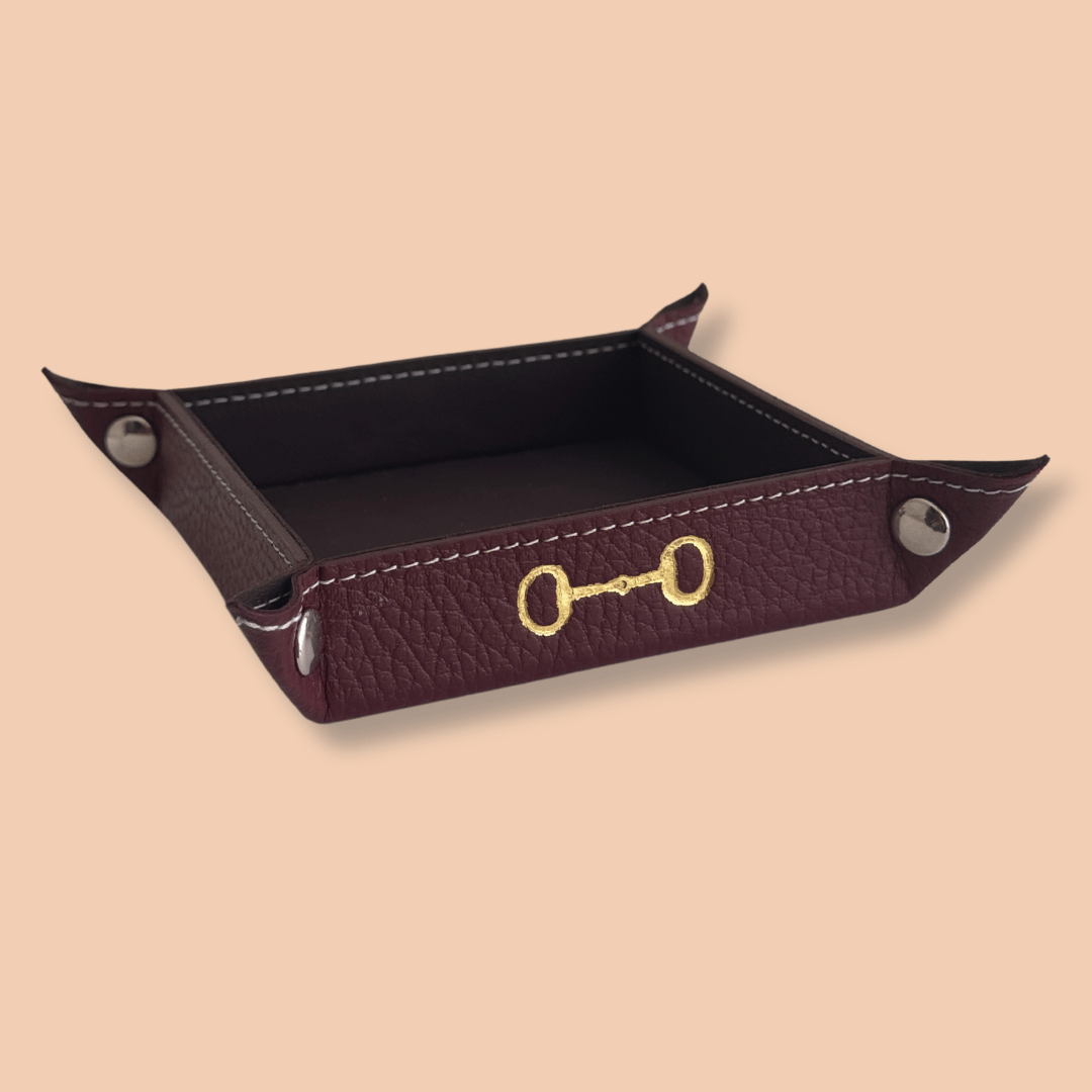 Vaciabolsillos petit Gold Black Saddle