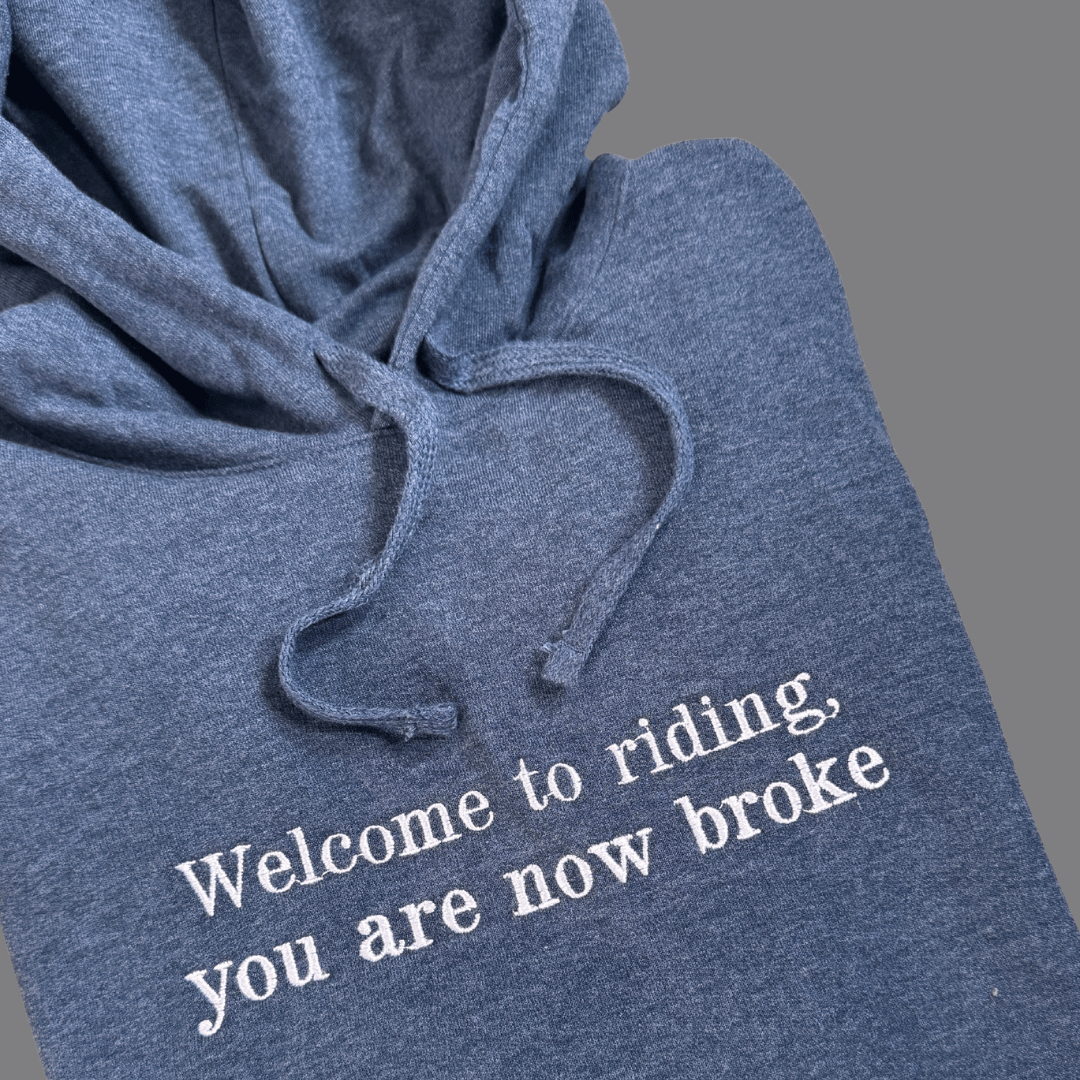 Hoodie Welcome to riding
