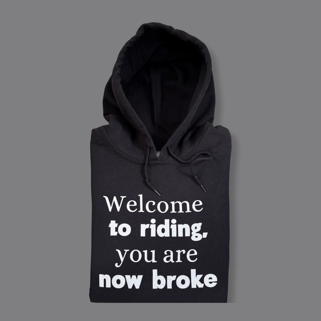 Hoodie Welcome to riding
