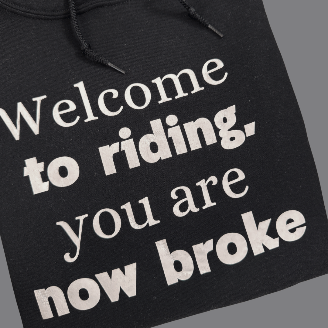 Hoodie Welcome to riding