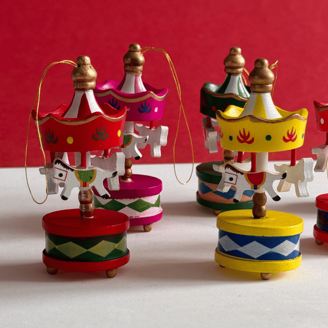 Carousel ornaments