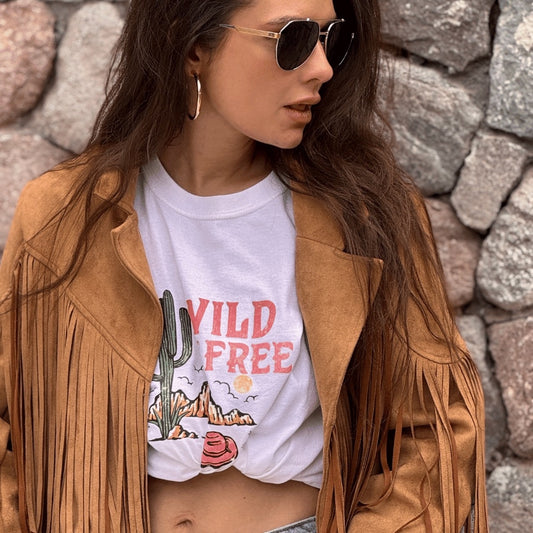 Playera Wild & Free