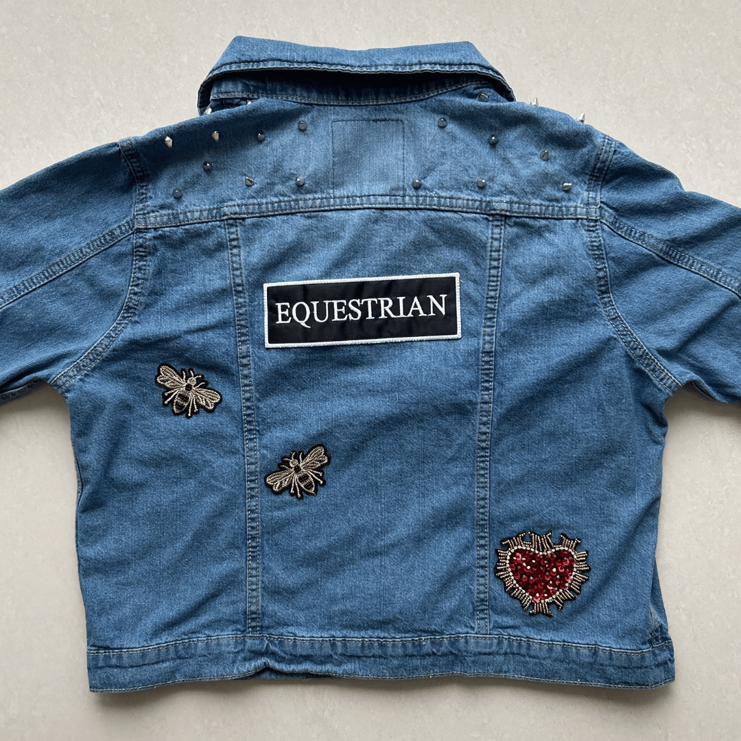 Chamarra denim Bee