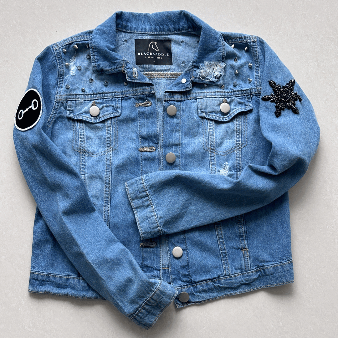 Chamarra denim Black Star