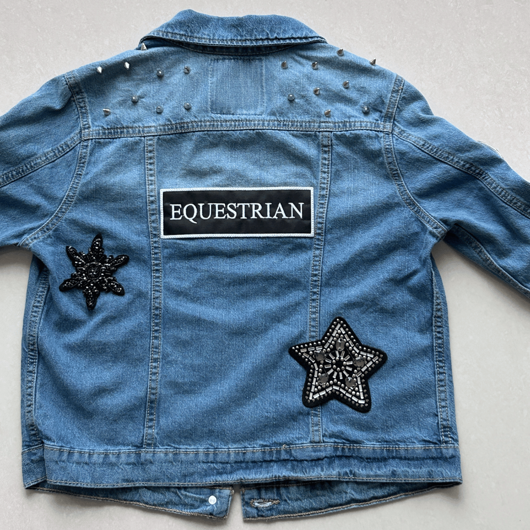 Chamarra denim Black Star