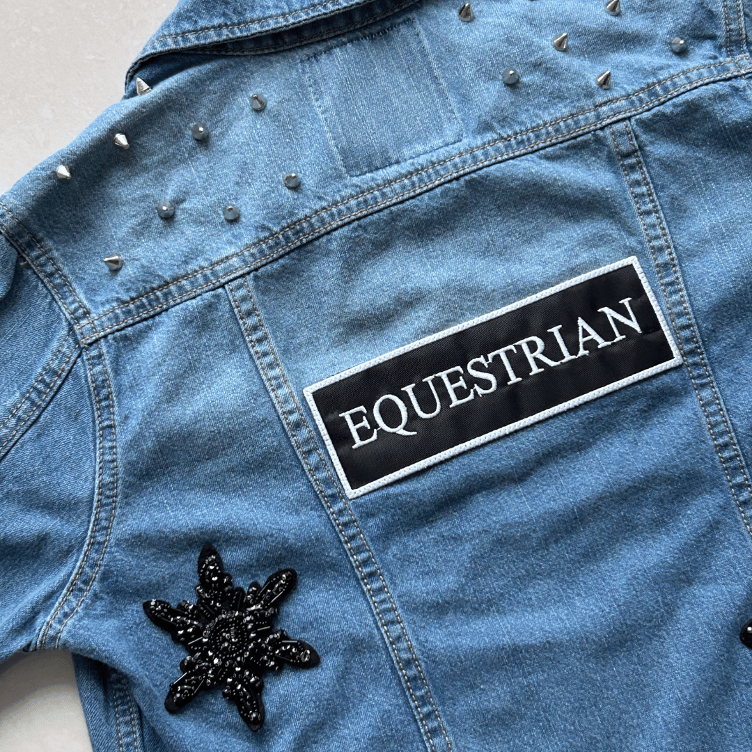 Chamarra denim Black Star