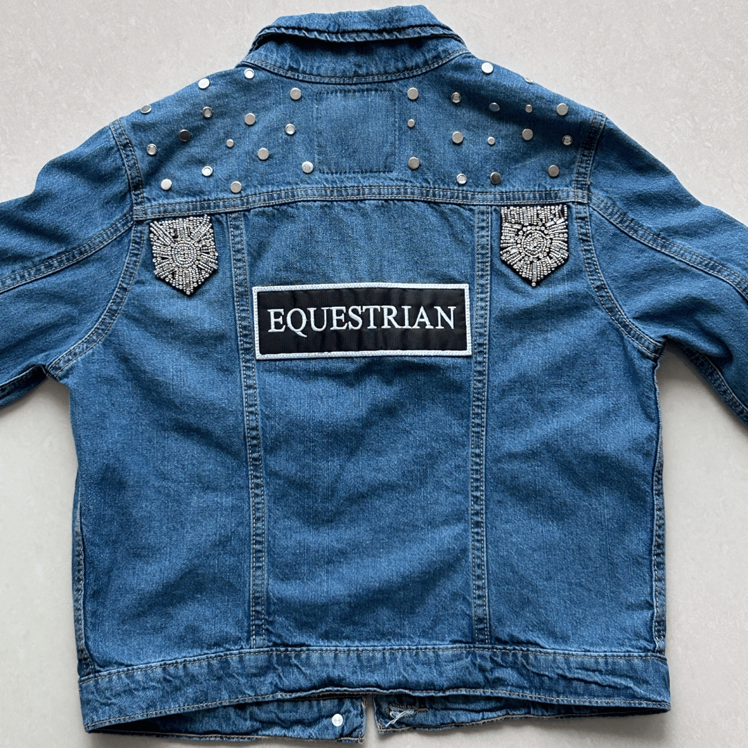 Chamarra denim White star