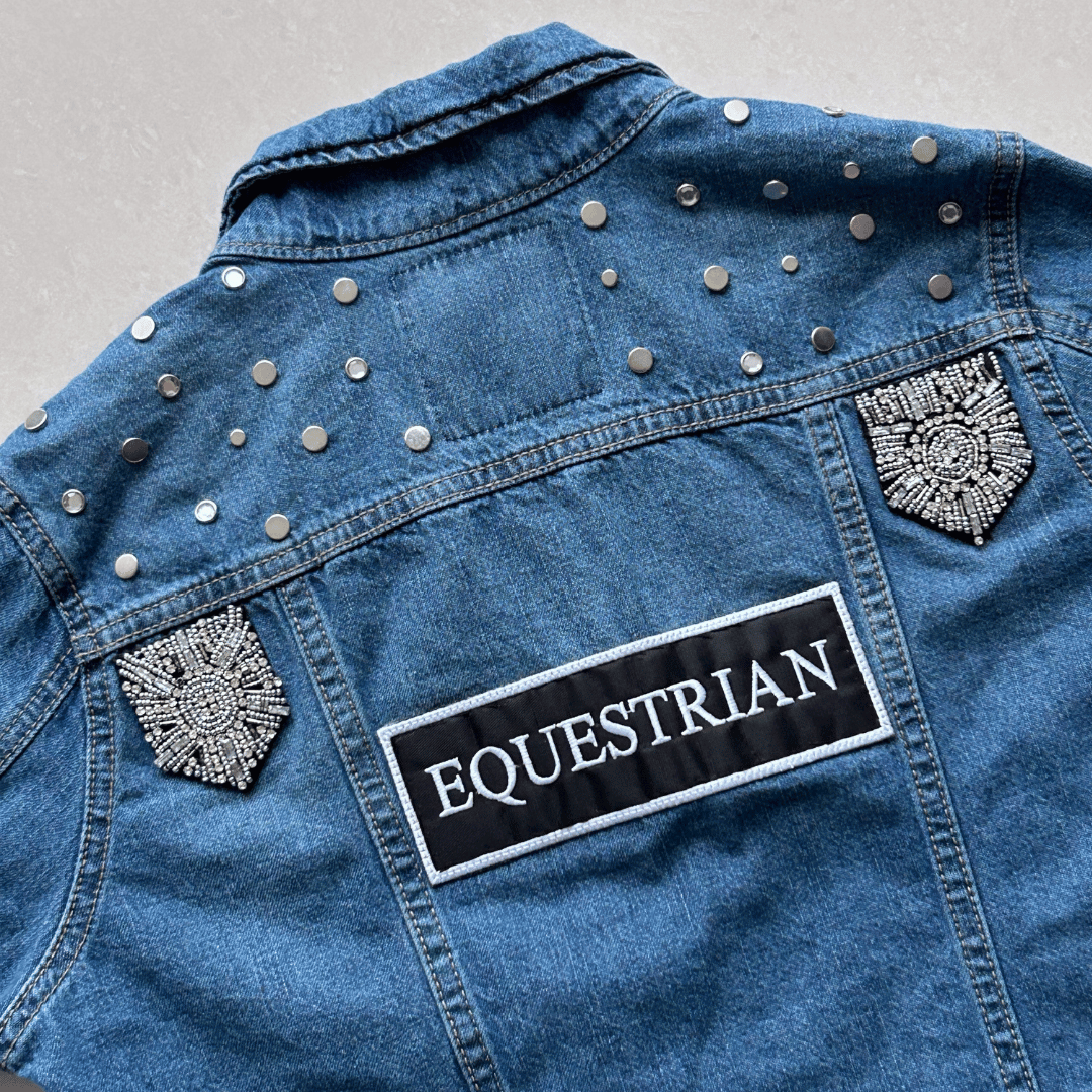 Chamarra denim White star