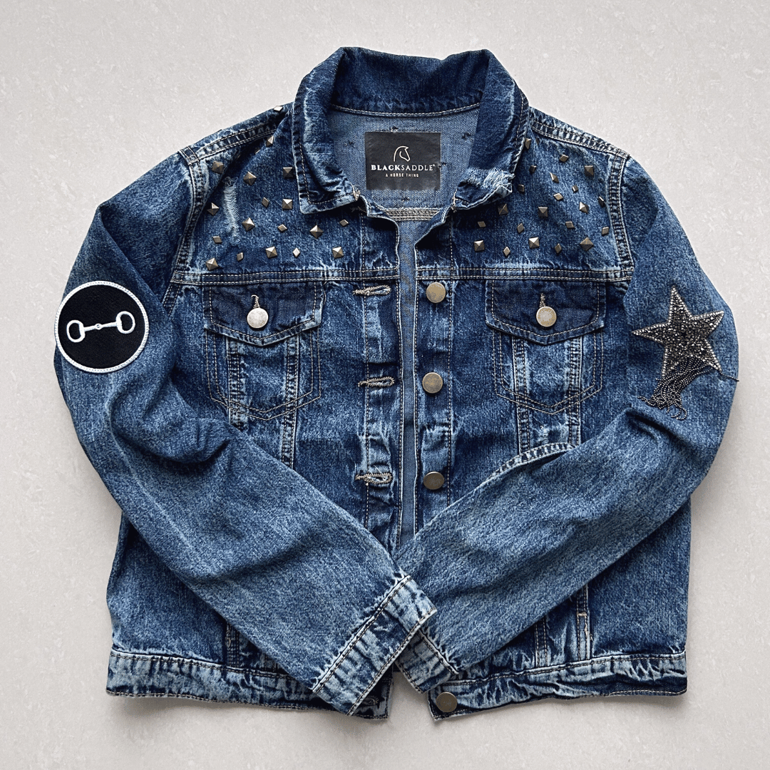 Chamarra blue denim Star