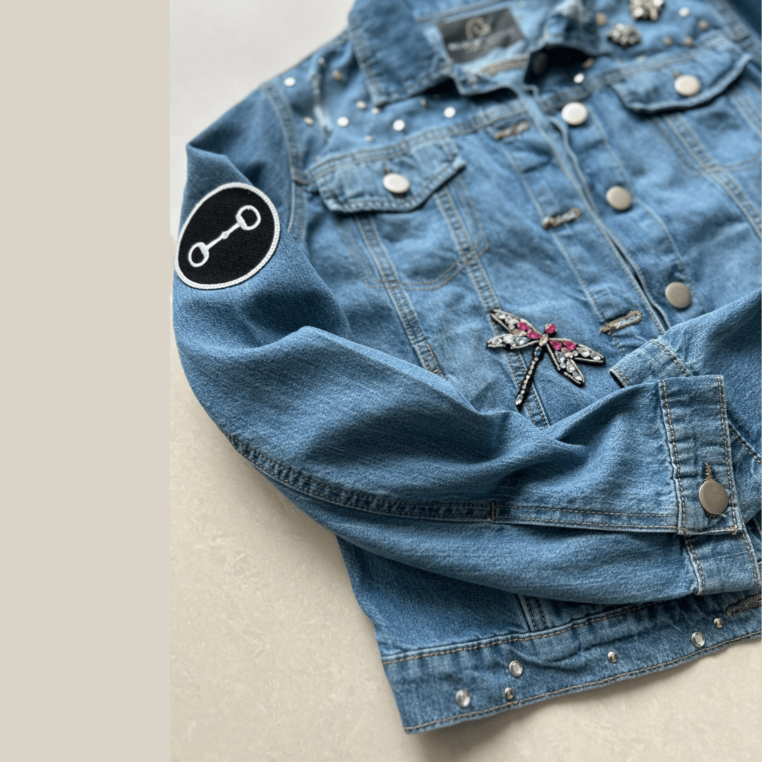 Chamarra denim Dragon-fly