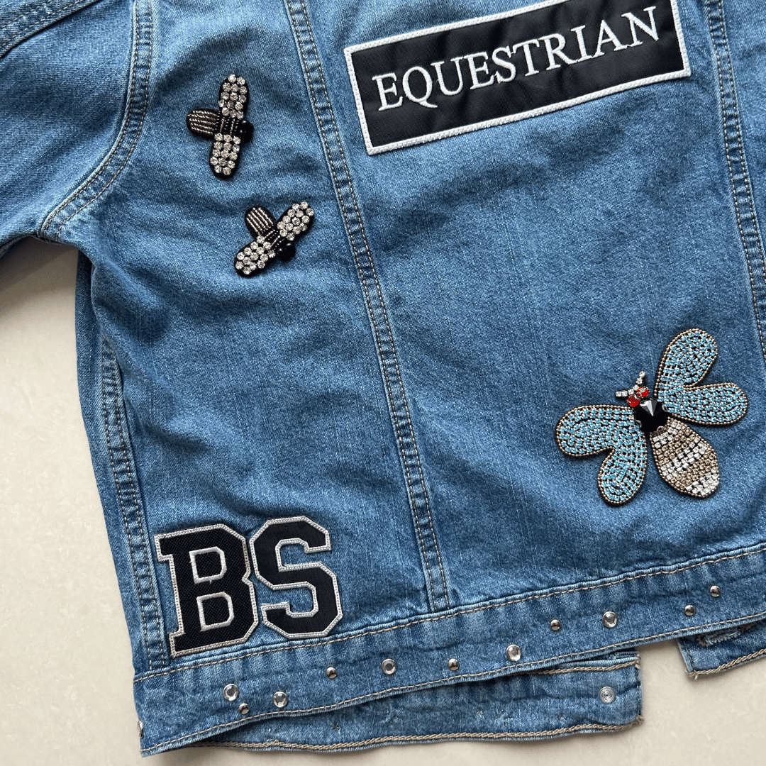 Chamarra denim Dragon-fly