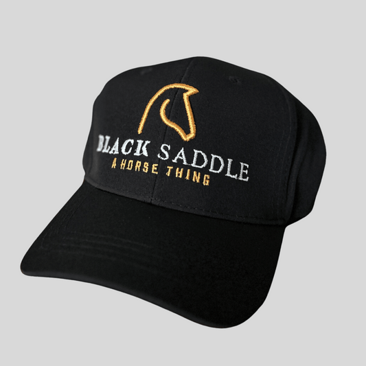 Black Saddle Cap