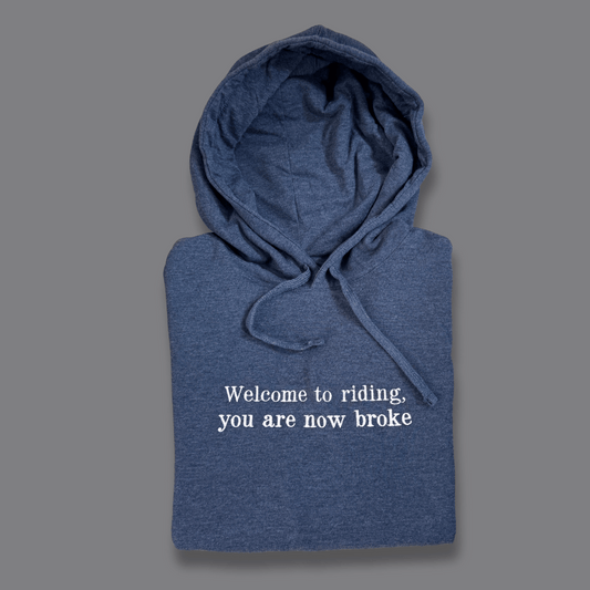 Hoodie Welcome to riding