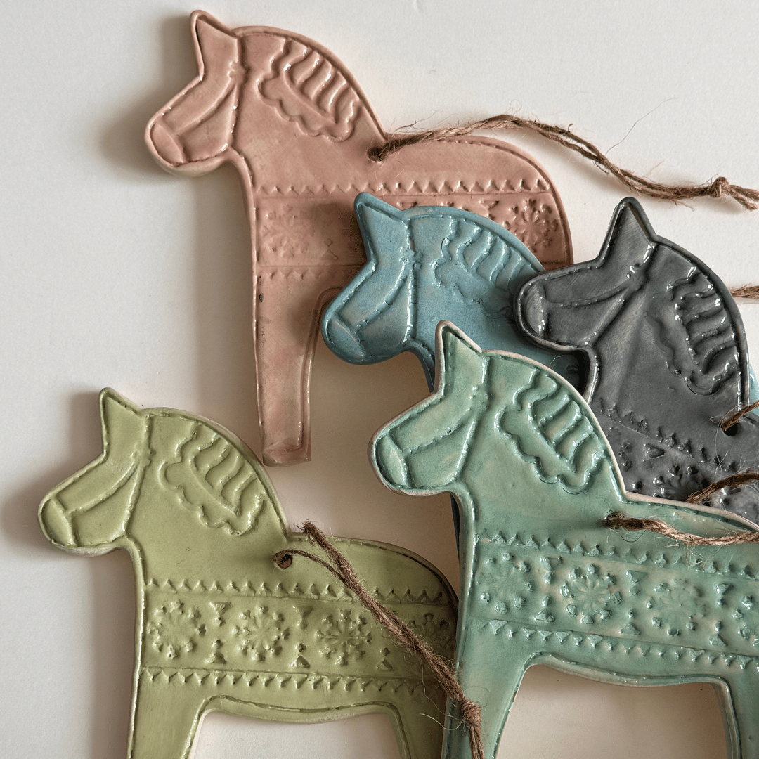 Colgante Vintage de cerámica