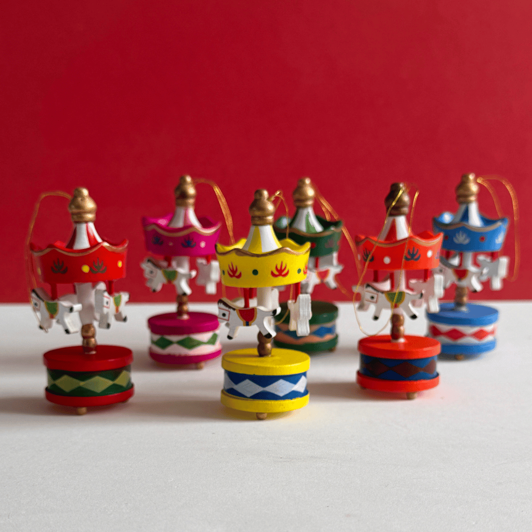 Carousel ornaments