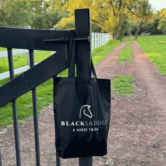 Bolsa Black Saddle nylon