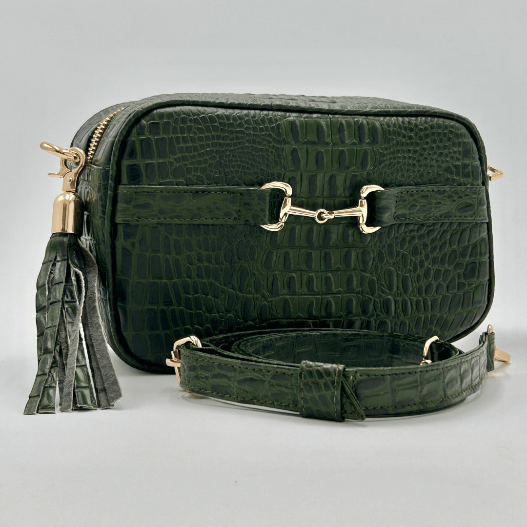 Bolsas y accesorios ecuestres de piel 