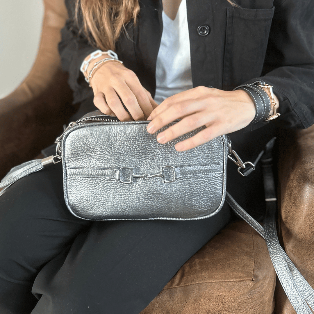 Bolsa ecuestre de piel