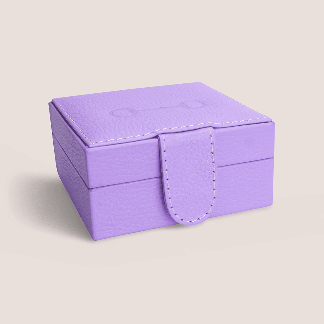 Cajas de piel con diseño ecuestre