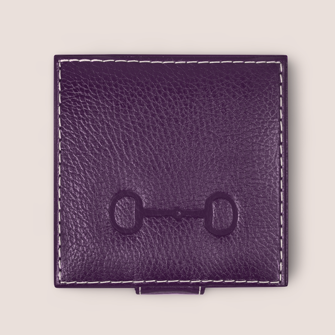 Cajas de piel con diseño ecuestre