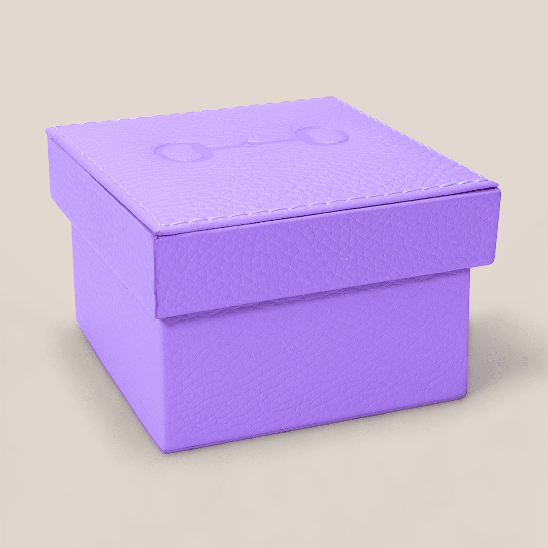 Cajas de piel con diseño ecuestre