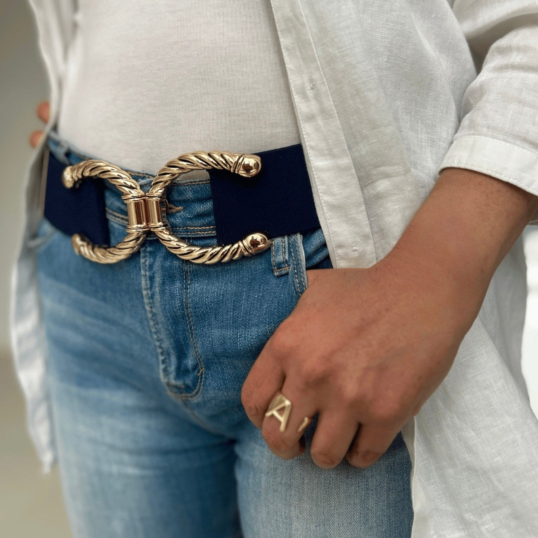 Cinturon ecuestre ajustable unisex