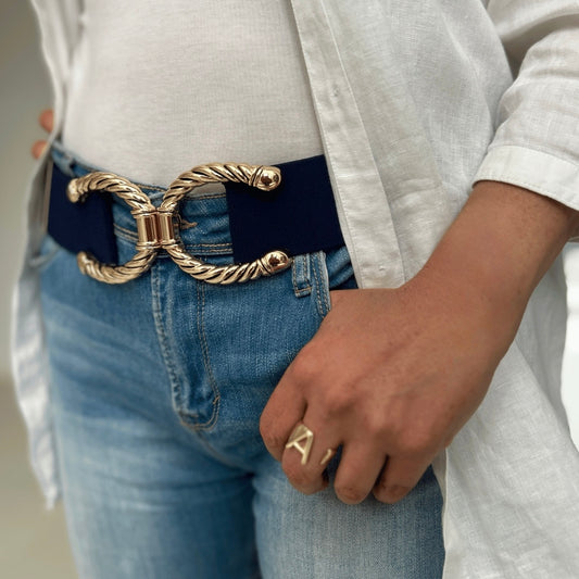 Cinturon ecuestre ajustable unisex