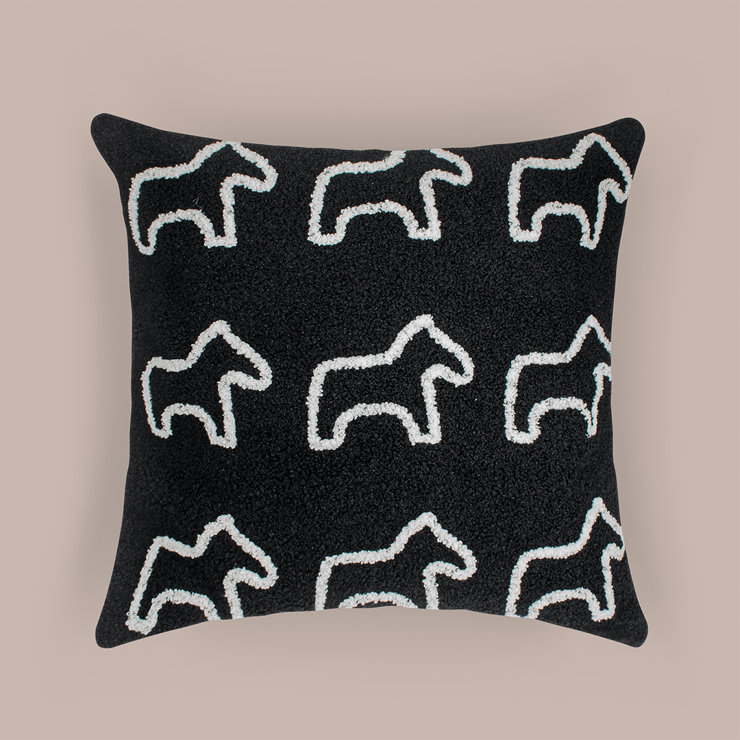 Color negro con blanco, diseño infantil