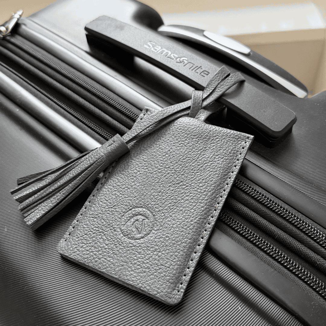 Accesorios de piel ecuestres para viaje