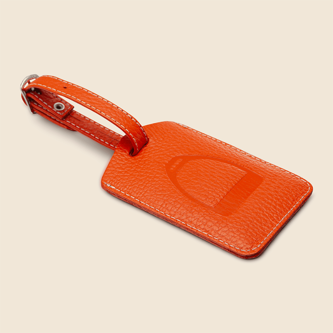 Hecho de piel con diseño ecuestre