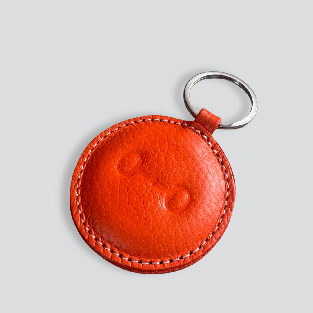 Llavero ecuestre de piel