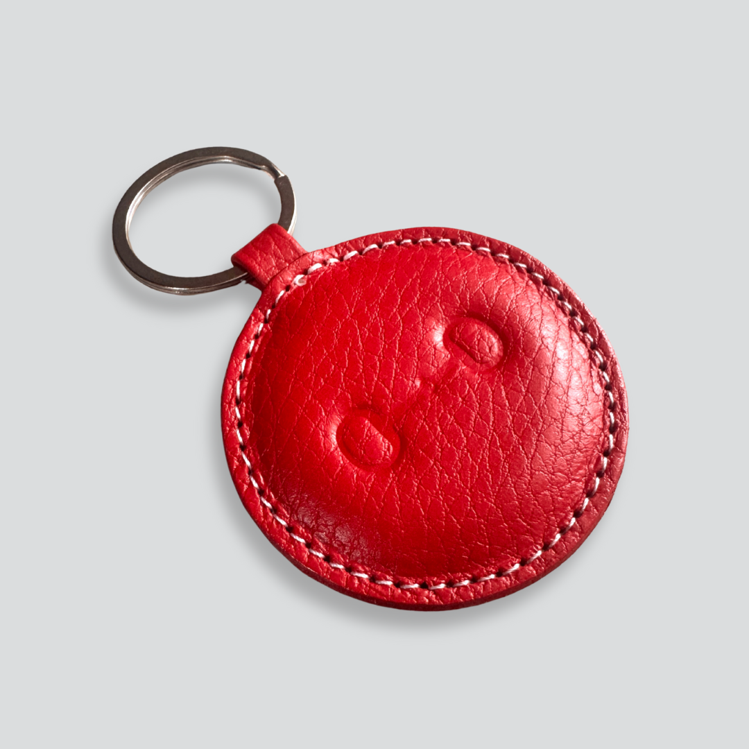 Llavero ecuestre de piel