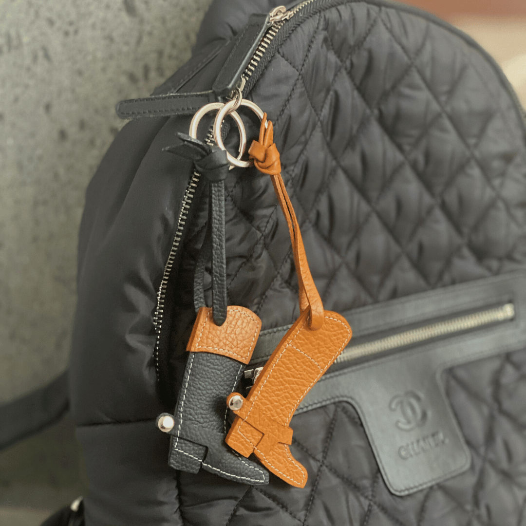 Llaveros elegantes de piel hechos a mano