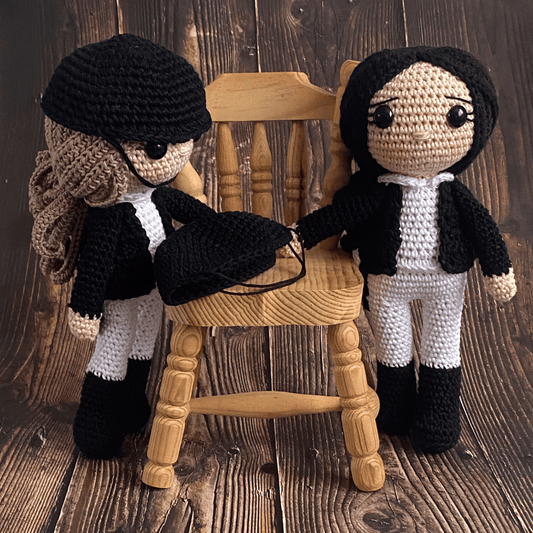 Muñecas de crochet jinetitas