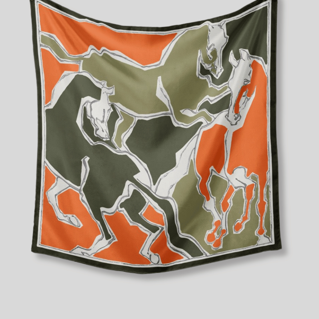 Mascadas de diseño ecuestre