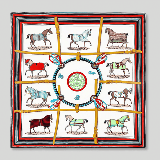 Mascadas de diseño ecuestre