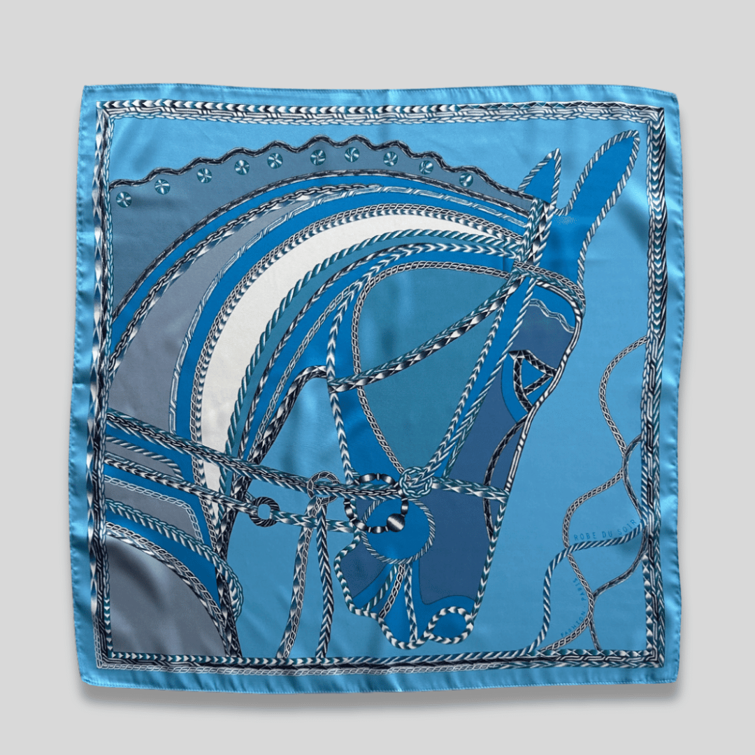 Mascada diseño ecuestre