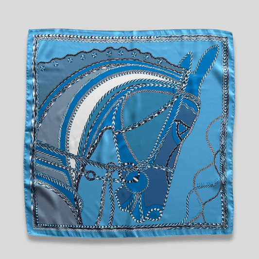 Mascada diseño ecuestre