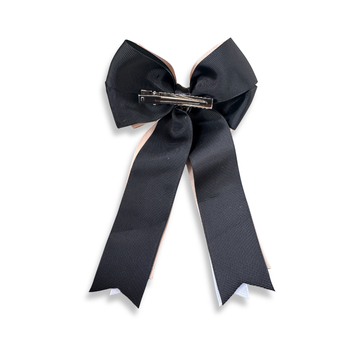 Moños con listones con motivos ecuestres