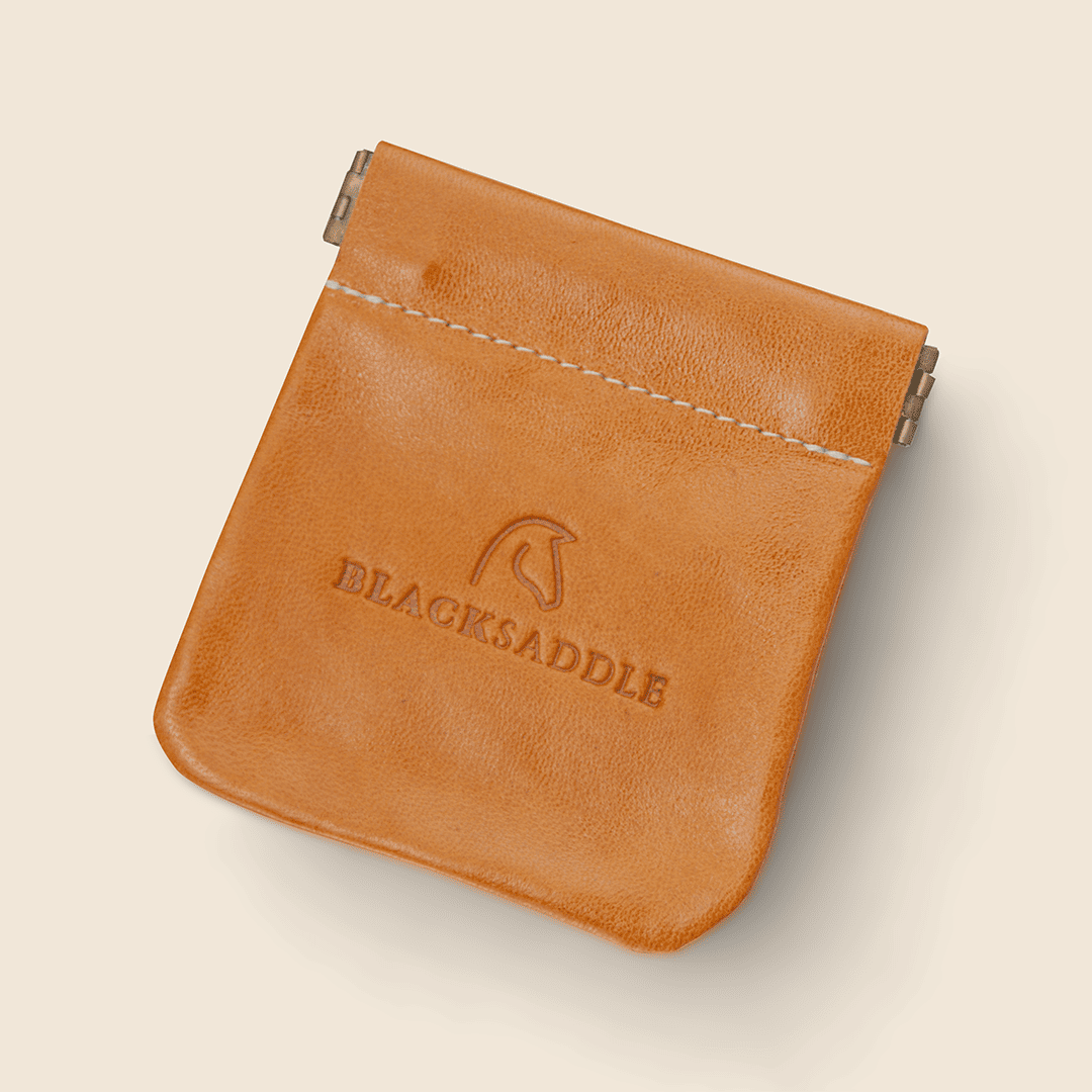 Color miel hecho de piel unisex