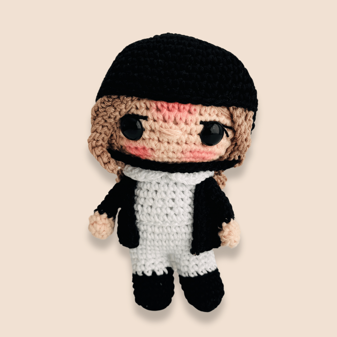 Muñeca jinete crochet