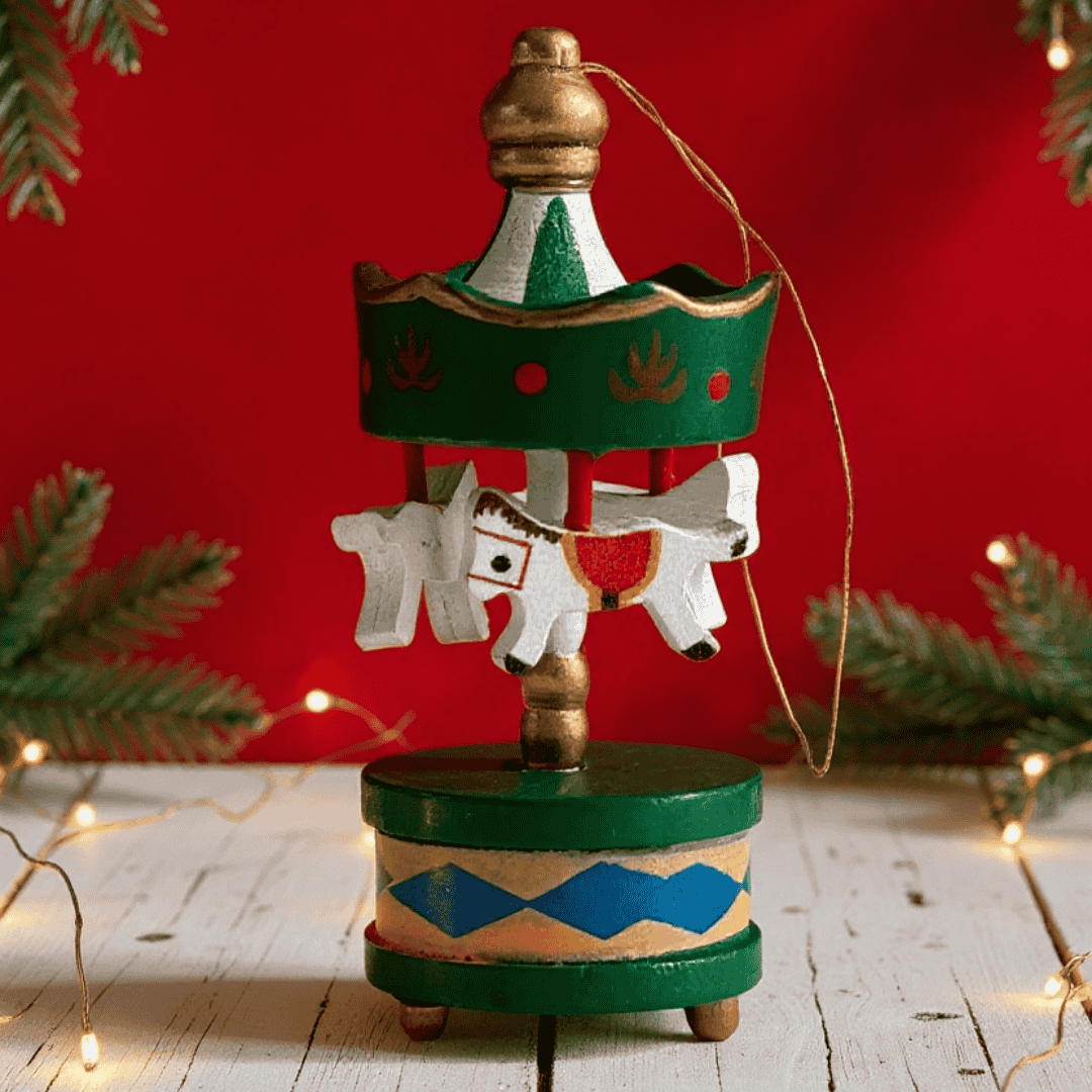 Carousel ornaments