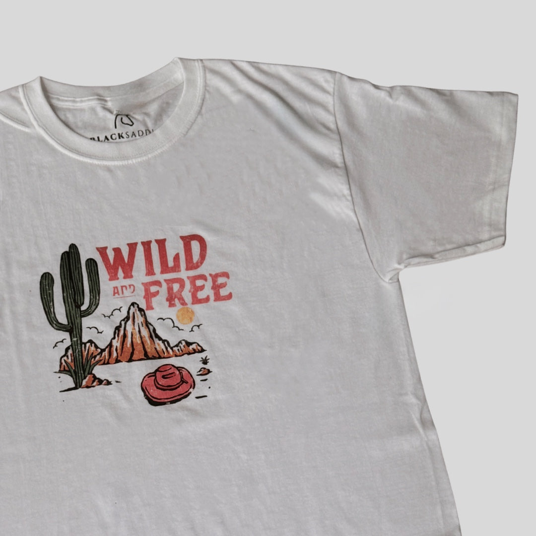 Playera estampado ecuestre