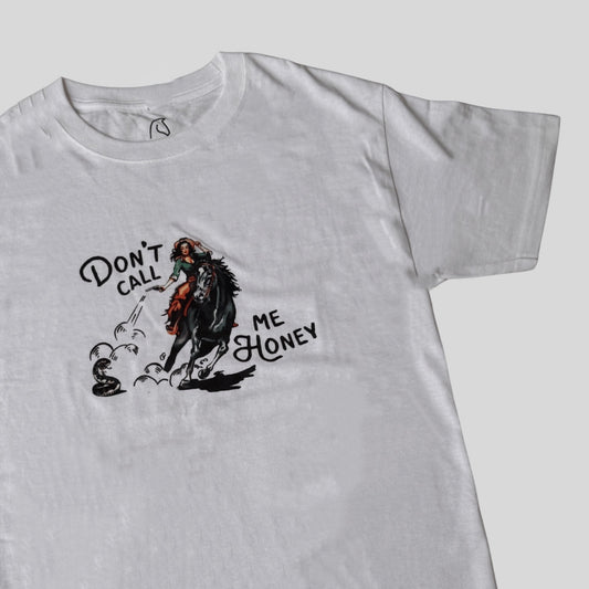 Playera estampado ecuestre