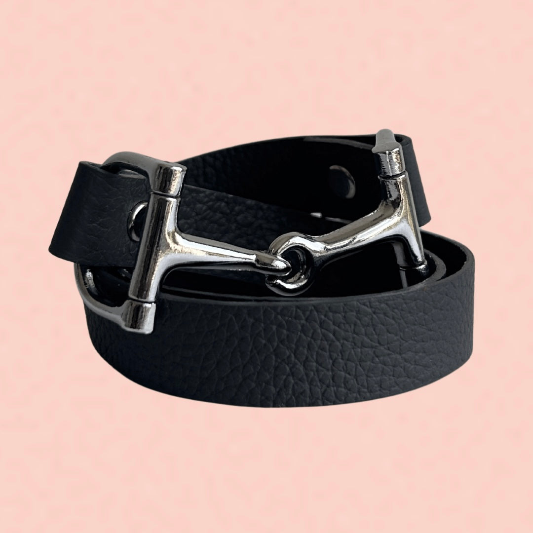 Accesorio ecuestre de piel