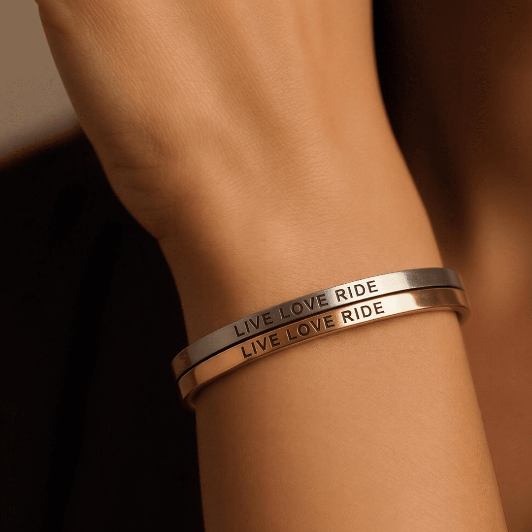 Joyeria ecuestre de acero inoxidable