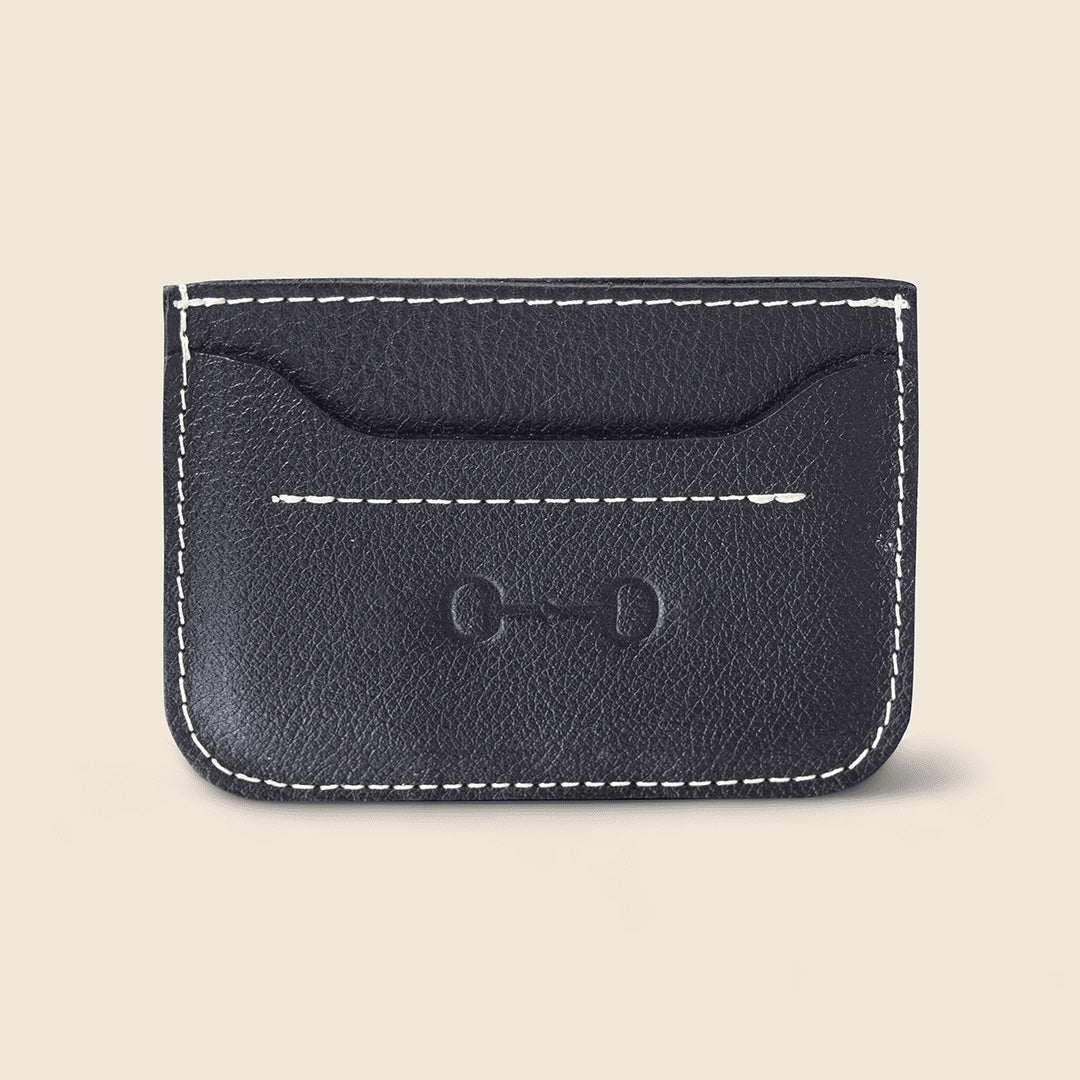 Hecho de piel diseño ecuestre