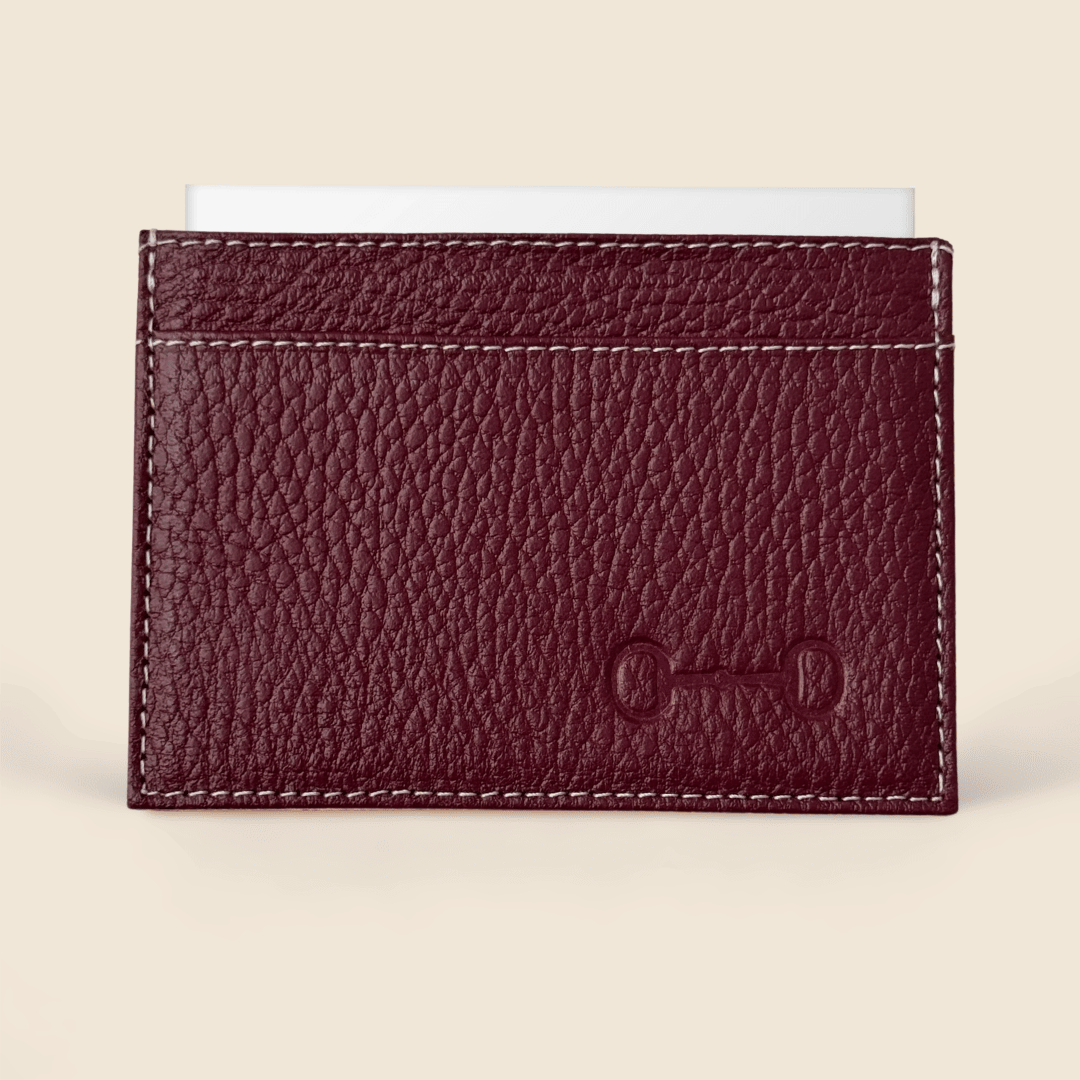 Hecho de piel a mano diseño ecuestre