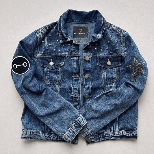 Chamarra blue denim Star