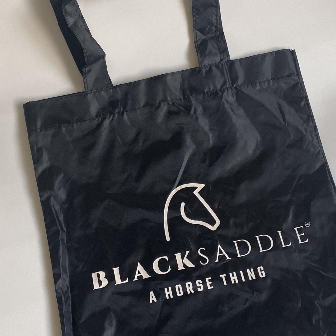 Bolsa Black Saddle nylon